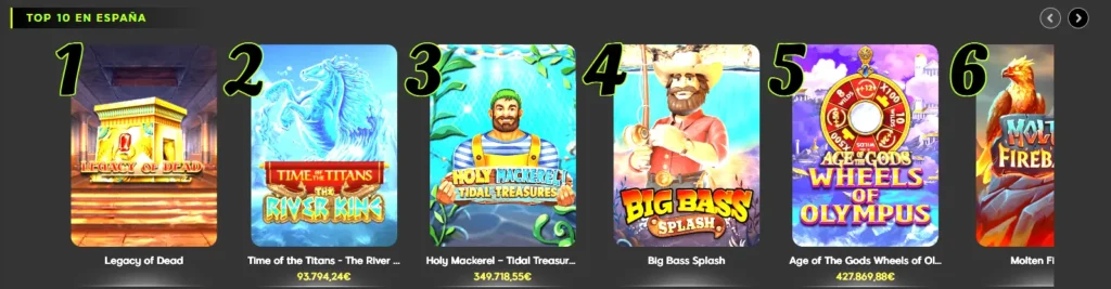 tragamonedas populares 888 Casino