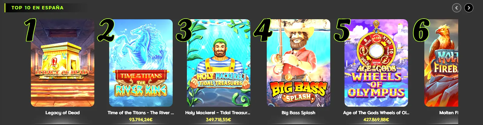 tragamonedas populares 888 Casino